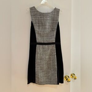 Gray & Black pencil dress, size 4